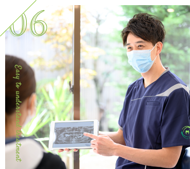 目で見て納得できる わかりやすい説明